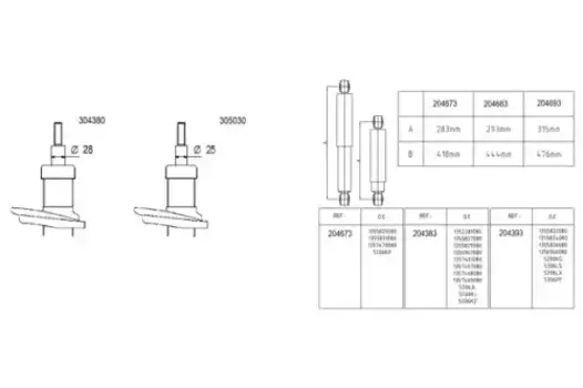 амортизатор передний газовый!\ Fiat Ducato 06>