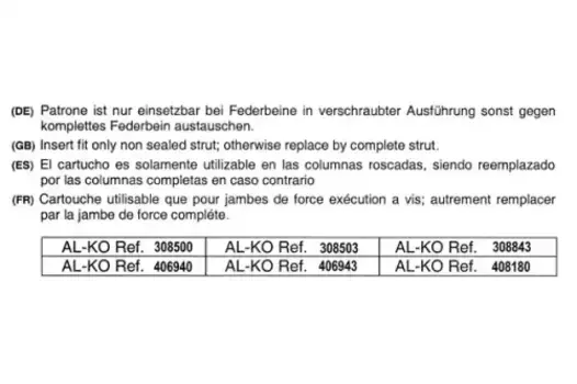 амортизатор передний газовый!\ VW Passat except 2.8 VR6 88-92/Golf 1.6-2.0 88-98