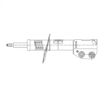 амортизатор передний левый газовый!\ Chevrolet Captiva 2.4 07> GY0395G CTR