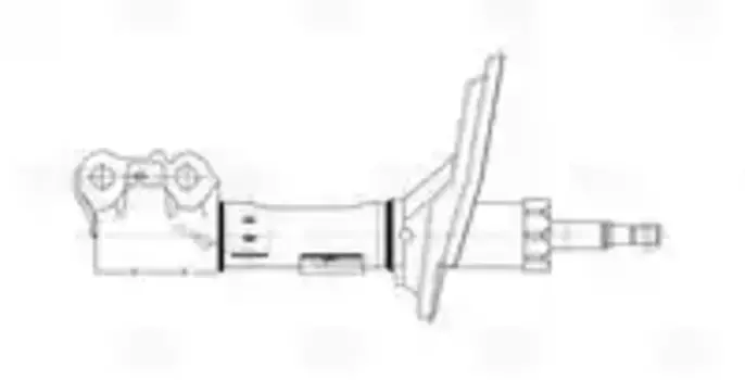 амортизатор передний левый!\ Lexus RX 03> AG 19183 TRIALLI