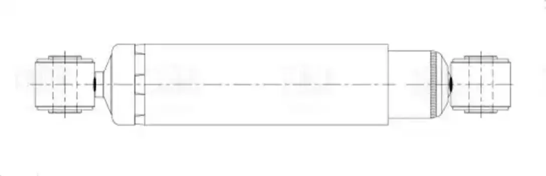 амортизатор передний масляный!\ Iveco Daily 35 C9/C10/C12/C15/C17 99-06 AH 16006 TRIALLI