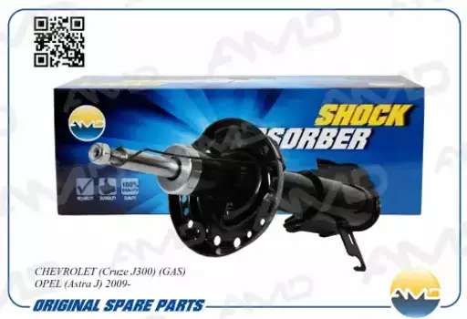 амортизатор передний !правый\ Chevrolet Cruze 1.6 83Kw 10>