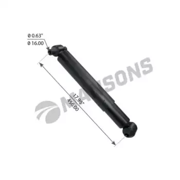 амортизатор подвески !перед. 450-722 O/O 16x100 16x66 рессорный \Volvo FH12/16 6.7/7.1 t 19.900.104 MANSONS