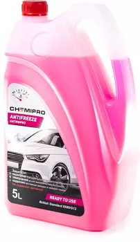 Антифриз CHEMIPRO CH085 красный готовый G12 5 л