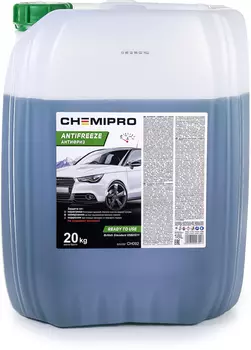 Антифриз CHEMIPRO CH092 зеленый готовый G11 17.8 л 20 кг