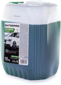 Антифриз CHEMIPRO CH093 зеленый готовый G11 9 л