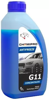 Антифриз CHEMIPRO CH143 синий концентрат G11 1 л