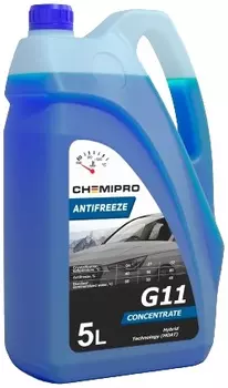 Антифриз CHEMIPRO CH144 синий концентрат G11 5 л