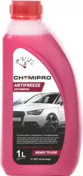 Антифриз CHEMIPRO CH149 красный готовый G12++ 1 л