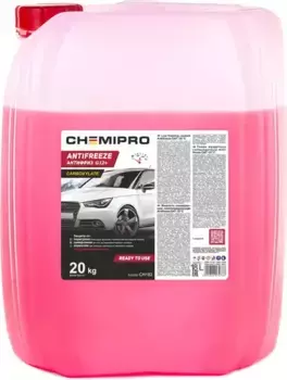 Антифриз CHEMIPRO CH182 красный готовый