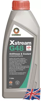 Антифриз COMMA XSG1L зеленый концентрат G11 1 л