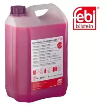 Антифриз FEBI 38201 фиолетовый концентрат G13 5 л