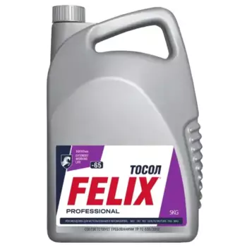 Антифриз FELIX 430202004 красный концентрат 5 кг