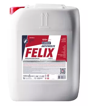 Антифриз FELIX 430206159 красный готовый G12 20 кг