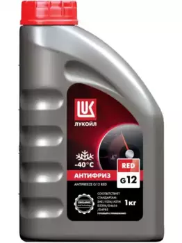 Антифриз LUKOIL 227392 красный готовый G12 1 кг