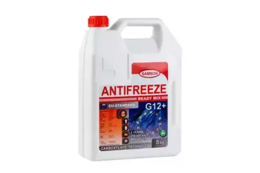 Антифриз SAMSON 800992 красный готовый G12+ 5 л 5 кг