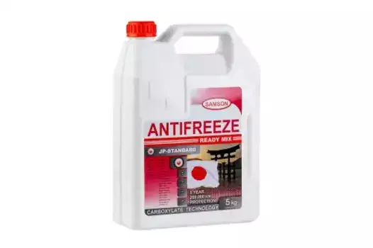 Антифриз SAMSON 803245 красный готовый 4.4 л 5 кг