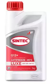 Антифриз SINTEC 990559 красный готовый G12+ 1 л 1 кг