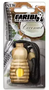 Ароматизатор автомобильный кокос CARIBI CP-COCONUT жидкостный