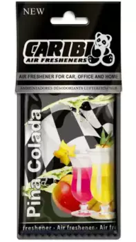 ароматизатор подвесной! CARIBI Флаг Ф1 'Пина-Колада'\