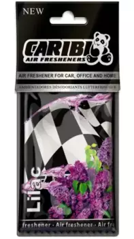 ароматизатор подвесной! CARIBI Флаг Ф1 'Сирень'\