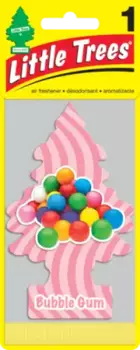 Ароматизатор автомобильный бабл гам LITTLE TREES U1P-10348-RUSS картонный