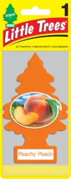 Ароматизатор автомобильный персик LITTLE TREES U1P10319RUSS картонный