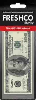 ароматизатор подвесной! пластина FRESHCO 100$ Новая машина\