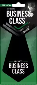 ароматизатор подвесной! пластина FRESHCO Business Class 'Lacoste'\