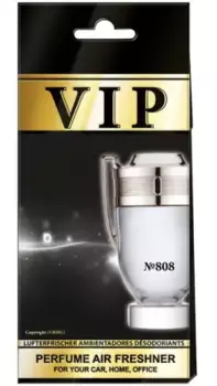 ароматизатор подвесной! СARIBI VIP 808 по мотивам Paco Rabanne 'Inviktus' \
