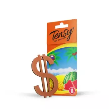 Ароматизатор автомобильный арбуз TENSY MM-02 древесный