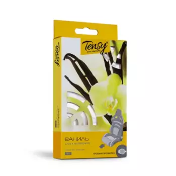 Ароматизатор автомобильный ваниль TENSY TK-11 гелевый