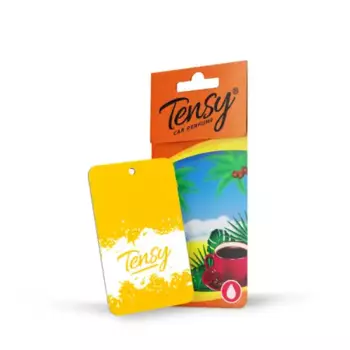 Ароматизатор автомобильный кофе TENSY TA-08 картонный