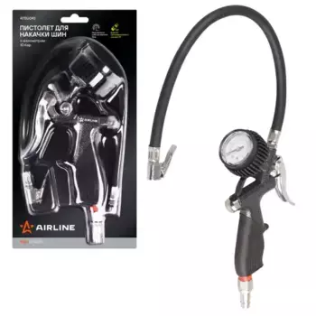 ATBU043 Пистолет для накачки шин с манометром 10 АТМ PRO (ATBU043) AIRLINE