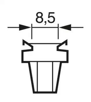 Автолампа BOSCH 1 987 302 219 BX8.5d