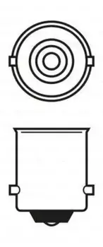 Автолампа BOSCH 1 987 302 811 BA15s