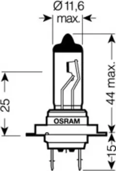 Автолампа галогенная OSRAM 64215 PX26d