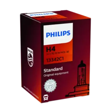 Автолампа галогенная PHILIPS 13342C1 P43t