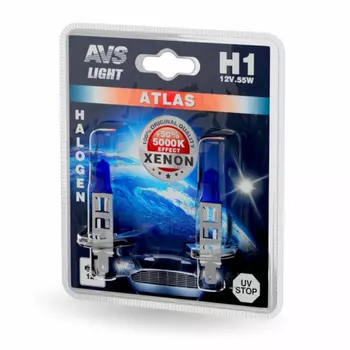 Автолампа галогенная AVS A78564S 5000K К