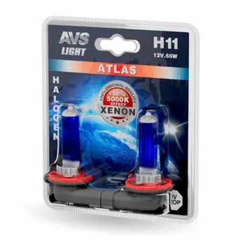 Автолампа галогенная AVS A78565S 5000K К