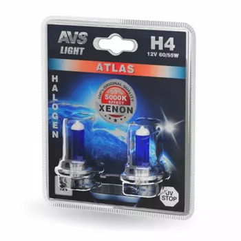 Автолампа галогенная AVS A78569S 5000K К