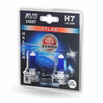 Автолампа галогенная AVS A78570S 5000K К