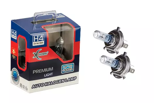 Автолампа галогенная XENITE 1007119 P43t