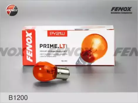 Автолампа накаливания BAU15s FENOX B1200 PY21W 12