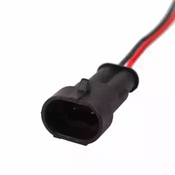 автомобильный разъем! штекер с проводом 20см DJ7021-1.5-11\ 16-0302-9 REXANT