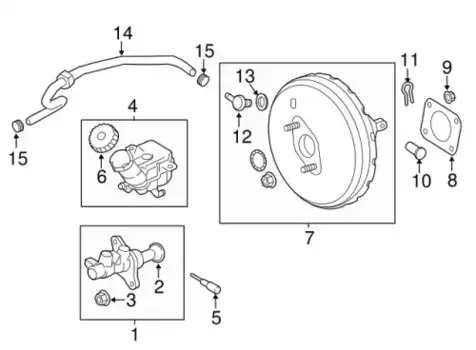 Бачки гидроусилителя руля MITSUBISHI 4627A026
