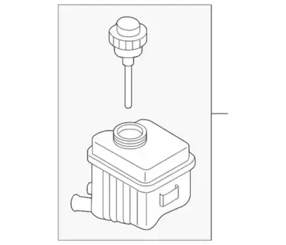 Бачки гидроусилителя руля VAG 7L6422371E