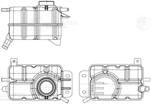 Расширительный бачок LUZAR LET 0581