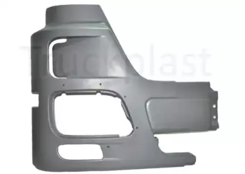 бампер! правая часть с воздуховодом, с отв. для птф\MB