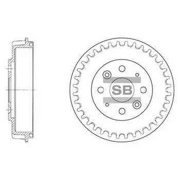 Тормозной барабан HI-Q SD2017